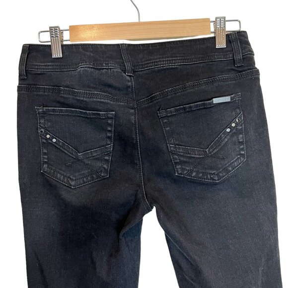CHICO'S‎ So Slimming Jeans XS Womens Black Denim Size Short Extra Small - Picture 4 of 7
